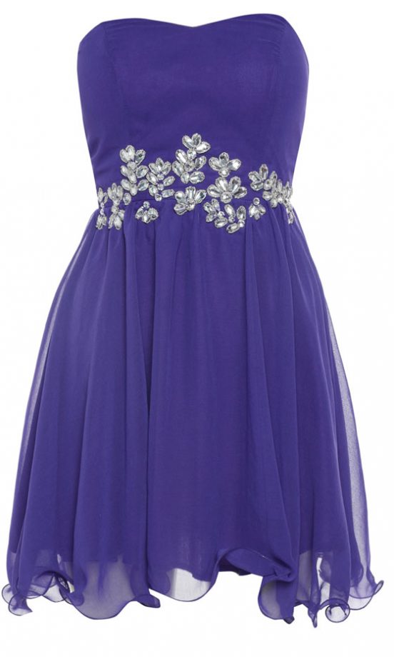 AX Paris Purple Flower Detail Dress, £35