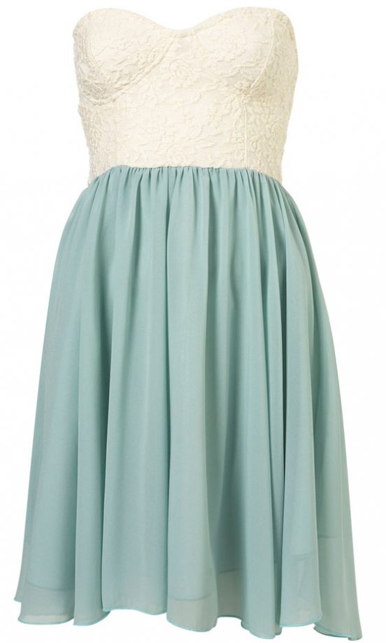 Motel Lace Bustier Dress, £48