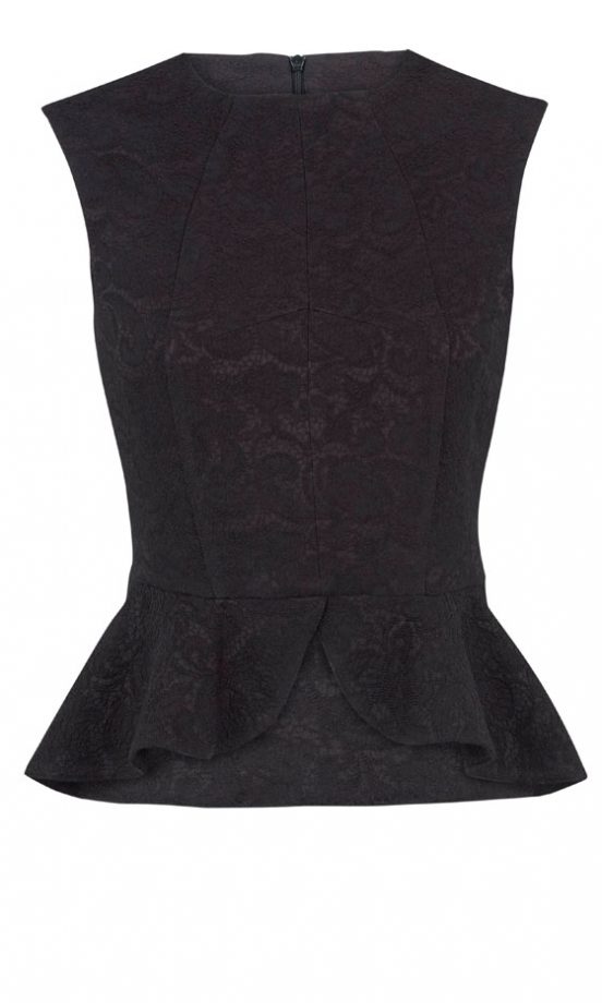 F&F At Tesco Peplum Top, £16