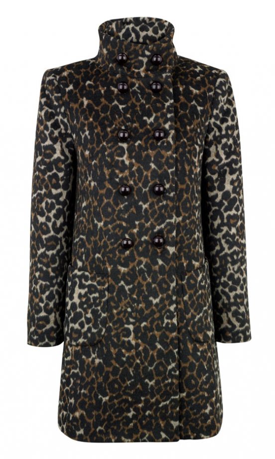 F&F At Tesco Leopard Print Coat, £40