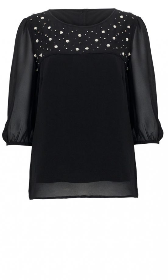 Marks And Spencer Embellished Blouse