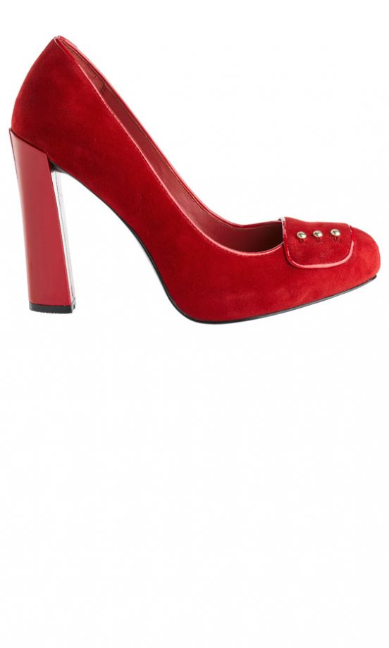 Marks And Spencer Red Court Heels, £49.50