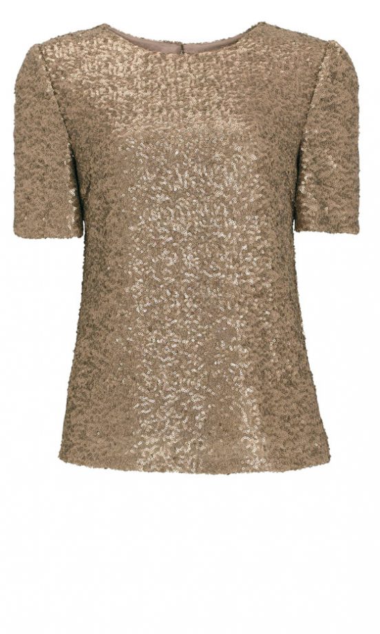 Marks And Spencer Metallic Top, £49.50