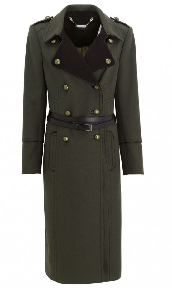 Marks And Spencer Military Coat, £129