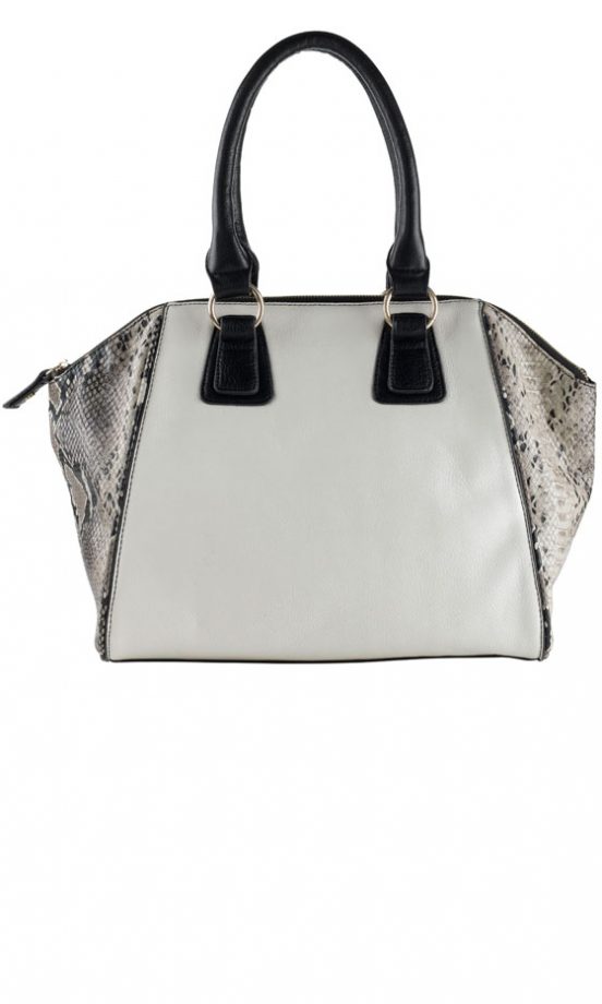 Marks And Spencer Silver Tote Bag, £39.50