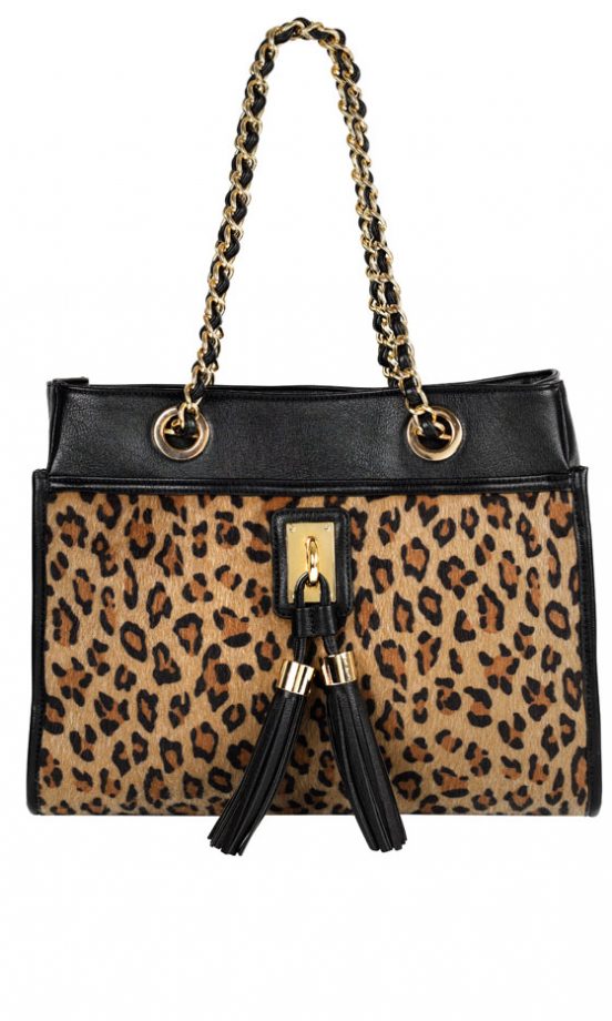 Marks And Spencer Leopard Print Tote Bag