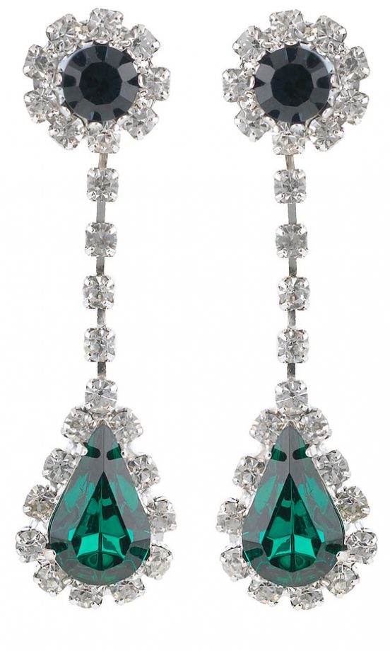 Marks And Spencer Jewel Drop Earrings, £9.50