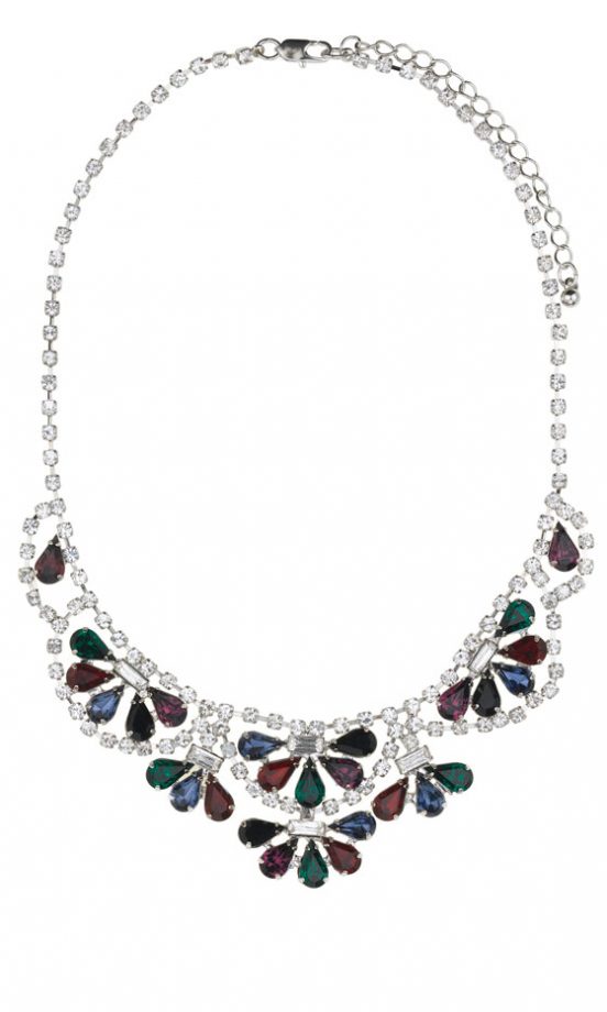 Marks And Spencer Jewel Drop Necklace, £25