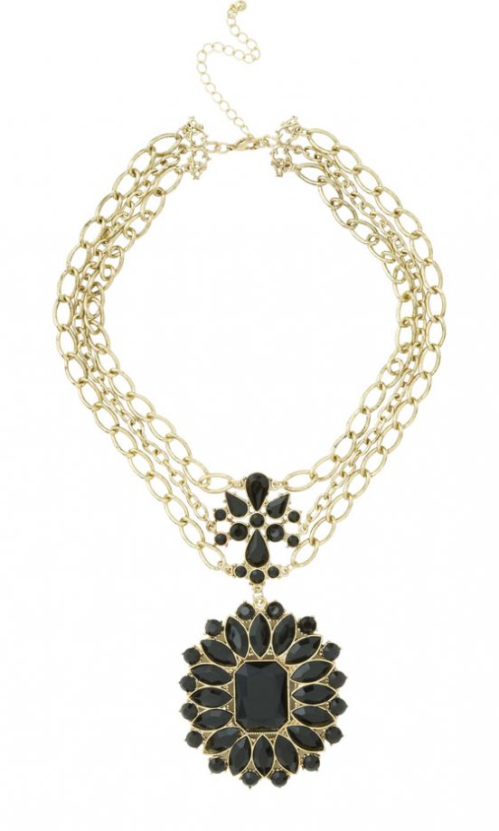 F&F At Tesco Jewelled Necklace, £15