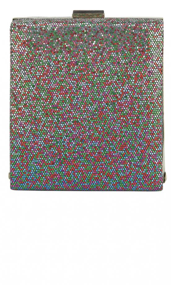 F&F At Tesco Glitter Jewelled Clutch, £8