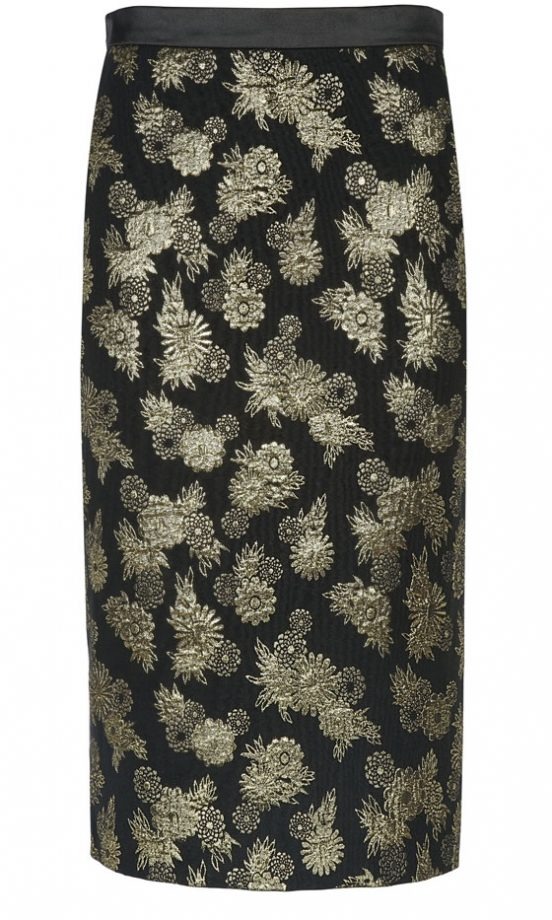 F&F At Tesco Print Metallic Skirt, £18