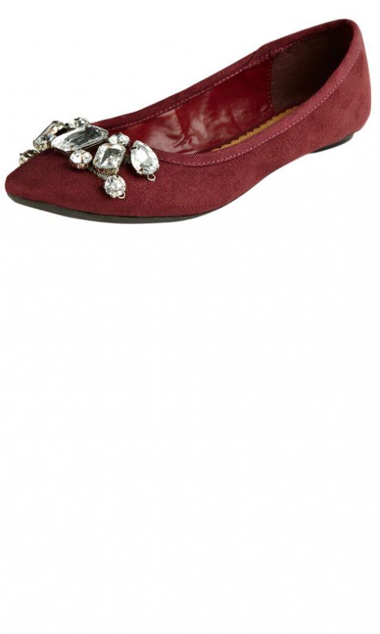 F&F At Tesco Jewelled Shoes, £14