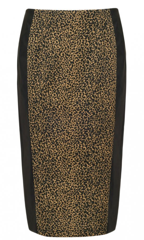 George At Asda Leopard Print Skirt