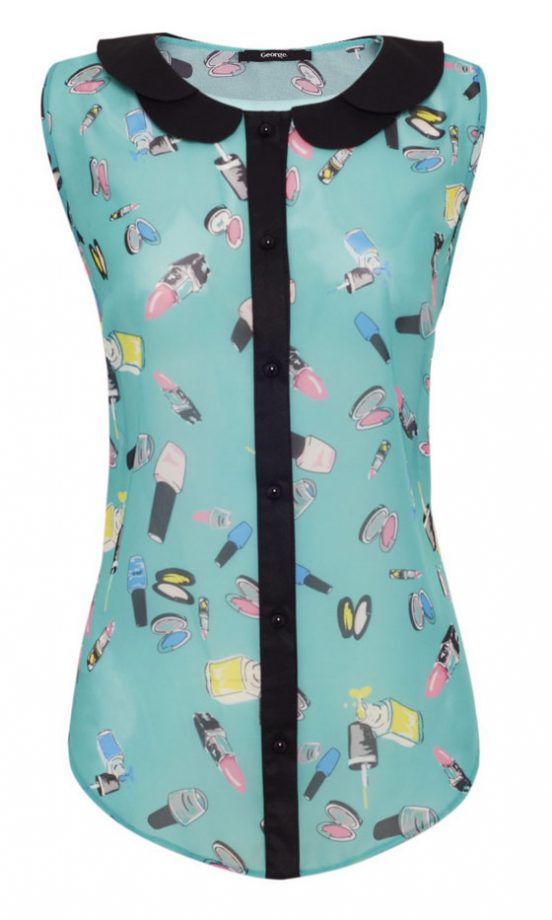 George At Asda Printed Blouse