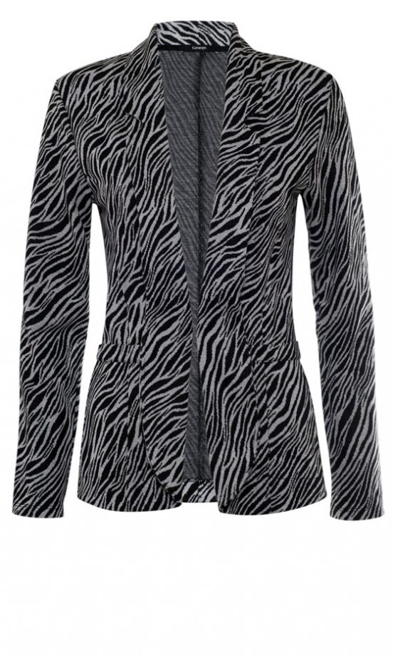 George At Asda Animal Print Blazer
