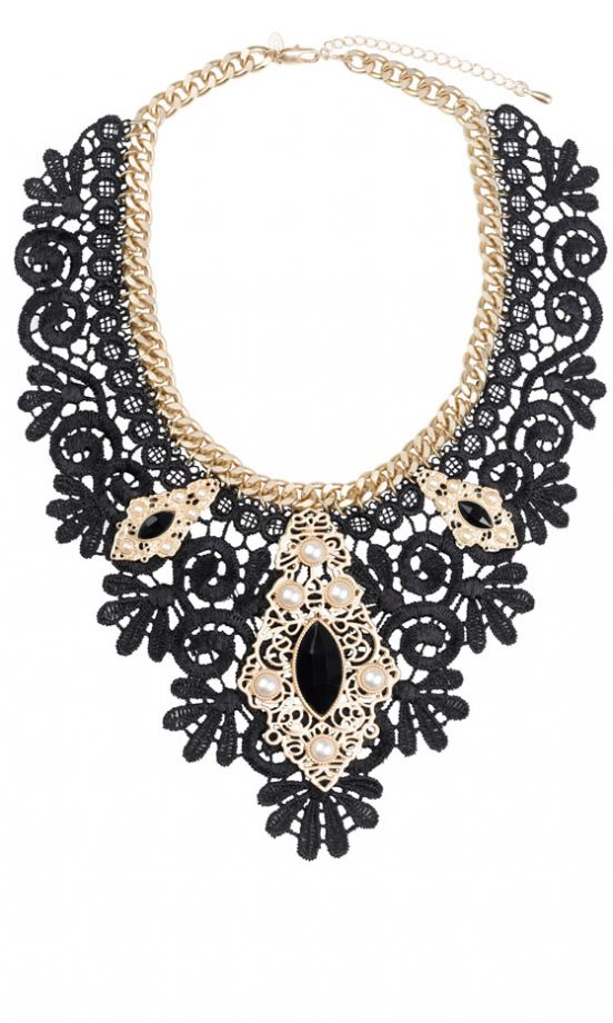Marks And Spencer Lace Style Necklace, £15