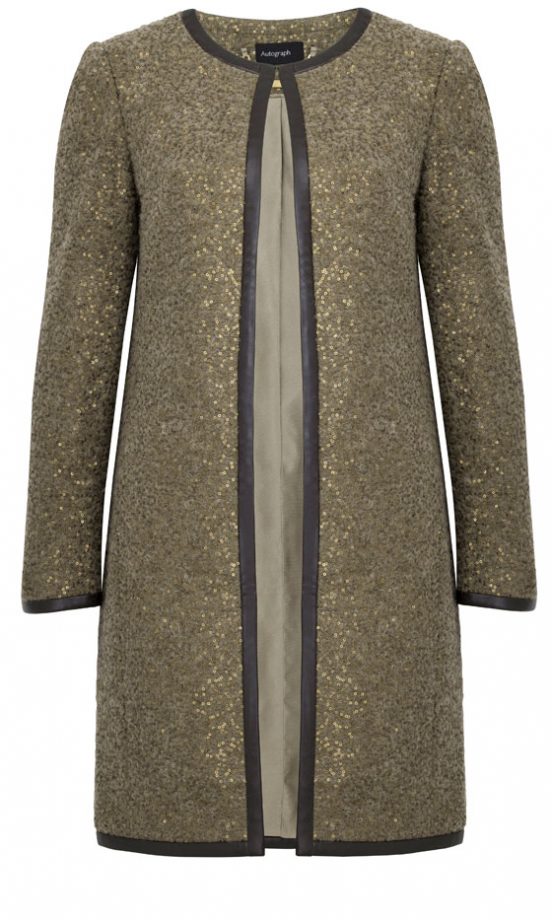 Marks And Spencer Gold Dress Coat