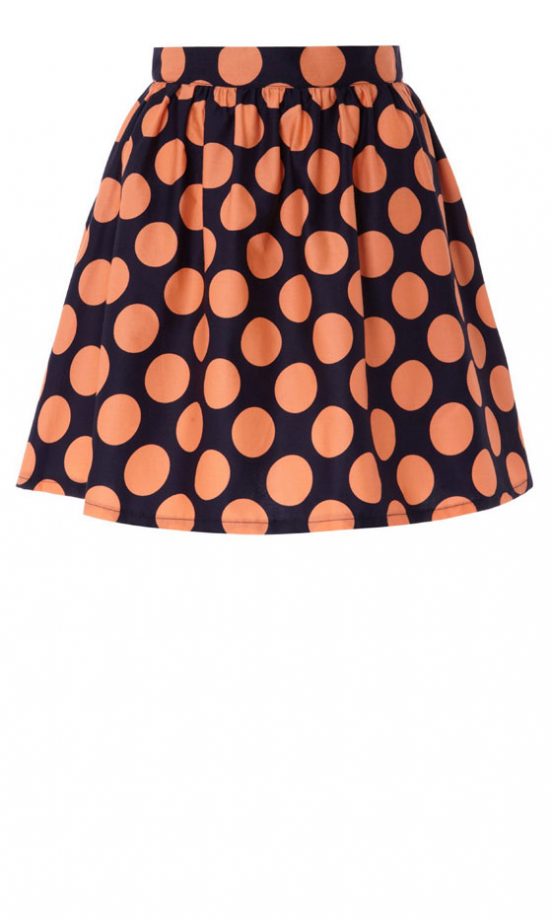 George At Asda Polka Dot Skater Skirt