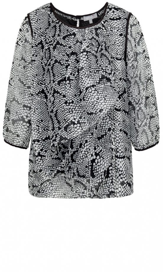 Marks And Spencer Snake Print Blouse, £35