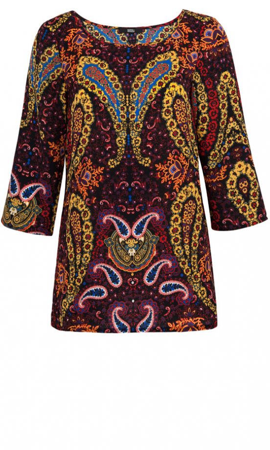 Marks And Spencer Paisley Print Top
