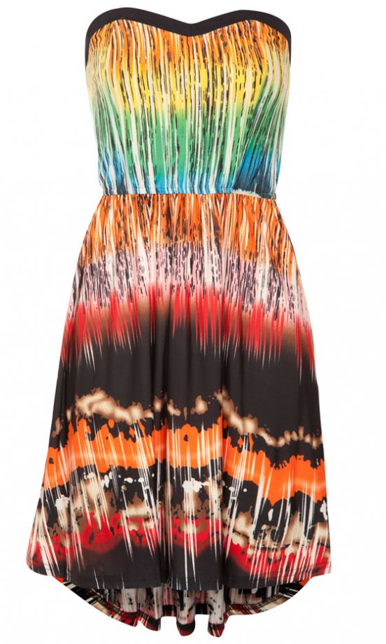 New Look Pussycat Multicolour Tribal Bandeau Dress, £22