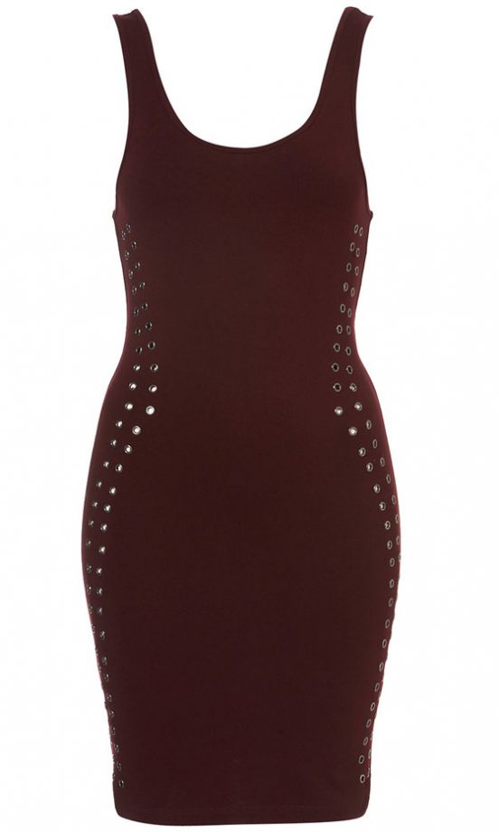 Topshop Eyelet Bodycon , £28