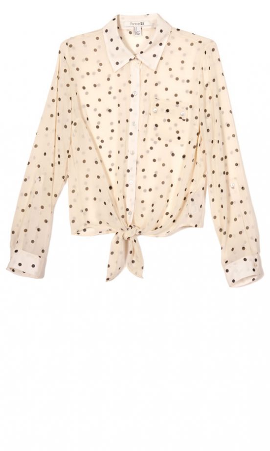 Forever 21 AW12 Print Shirt