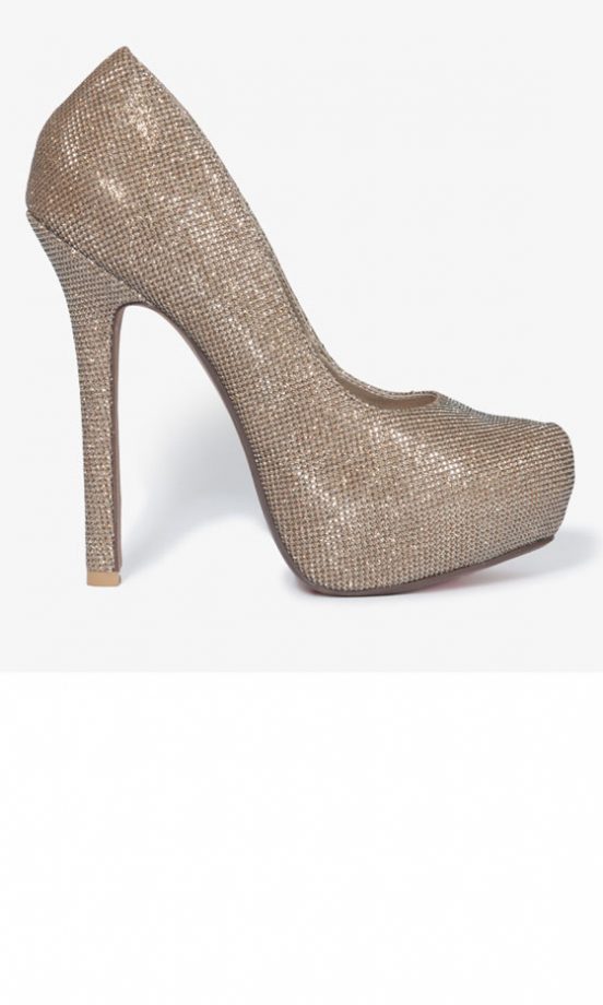 Forever 21 AW12 Metallic Heels