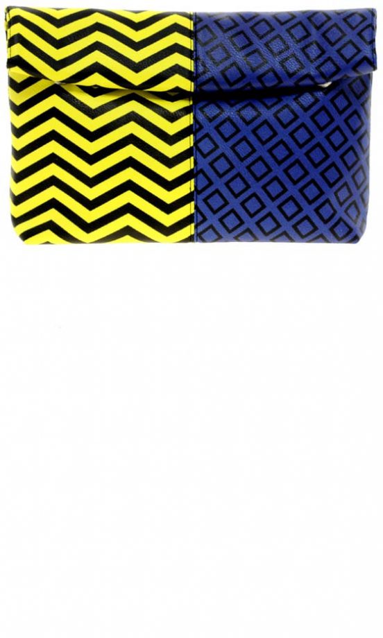 ASOS Clashing Print Clutch, £25