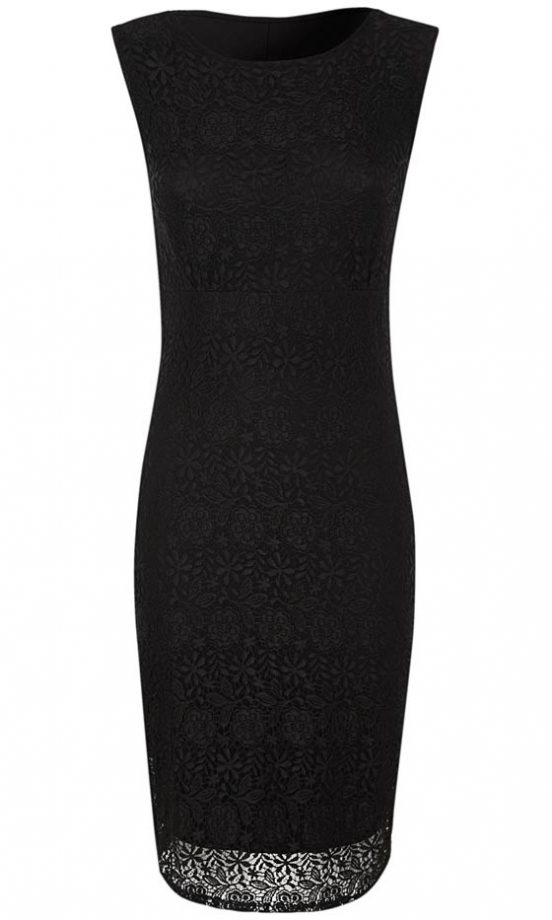 TU At Sainsbury's AW12 Black Lace Dress, £25