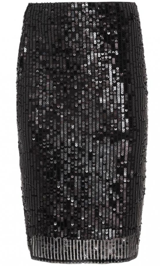 TU At Sainsbury's AW12 Black Sequin Skirt, £20