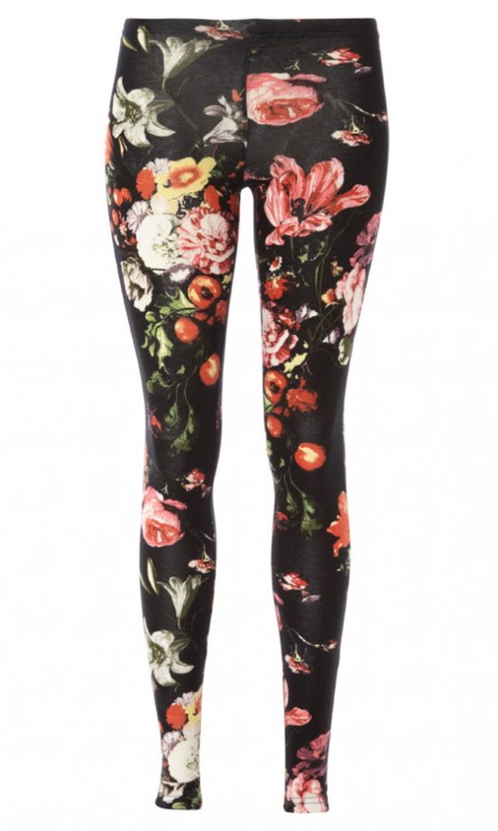 George AW12 Floral Leggings, £8