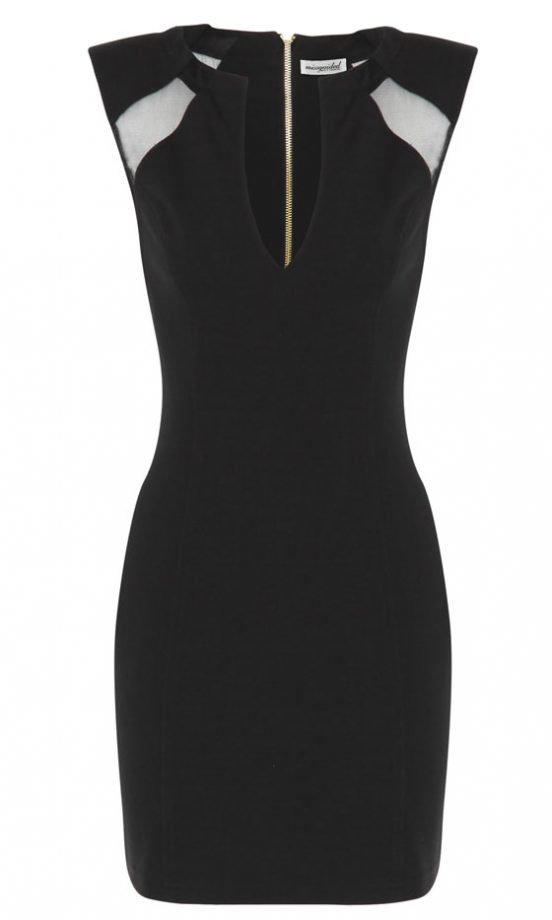 Missguided AW12 Black Bodycon, £29.99