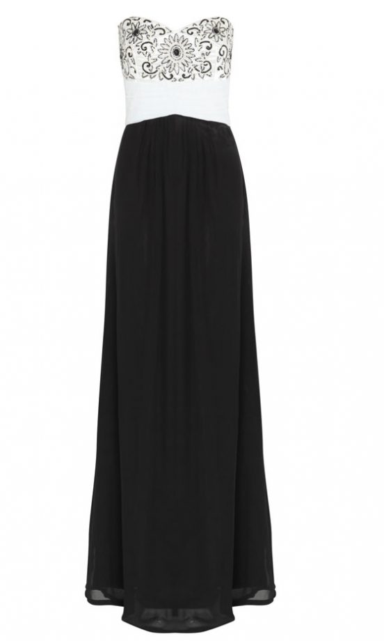 Missguided AW12 Black Maxi Evening Dress, £44.99