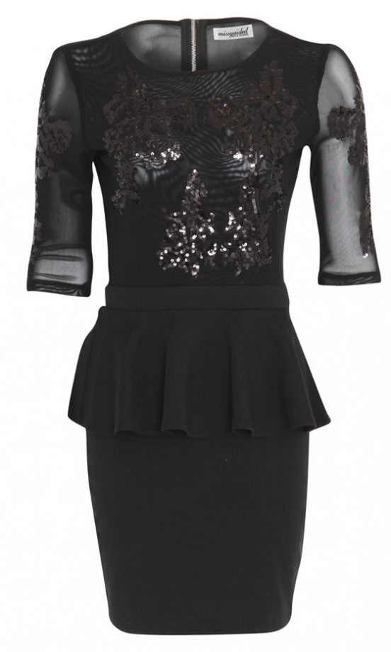 Missguided AW12 Black Sequin Dress, £24.99
