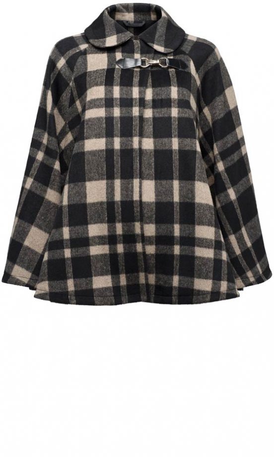 TU At Sainsbury's AW12 Checked Cape Coat, £45