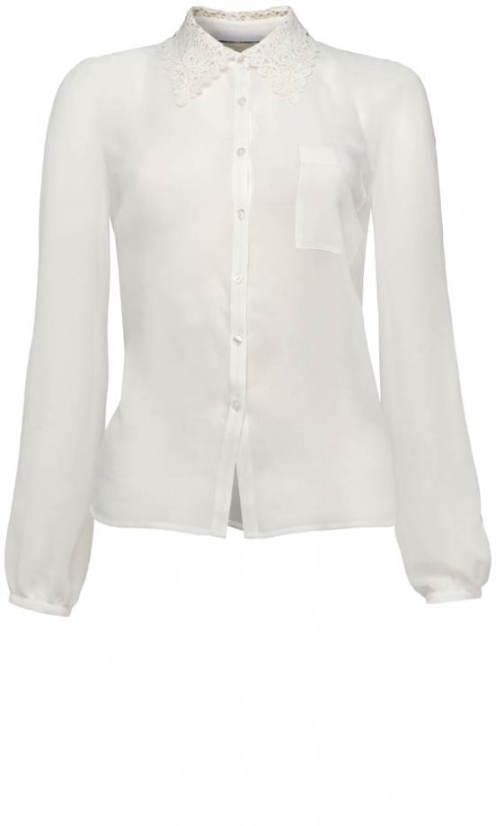 TU At Sainsbury's AW12 Crochet Collar Blouse, £20