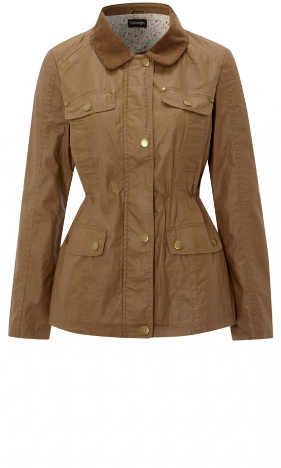 George AW12 Camel Waxed Jacket, £30