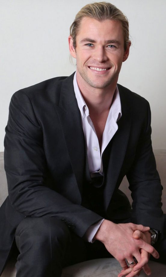 Chris Hemsworth As Christian Grey