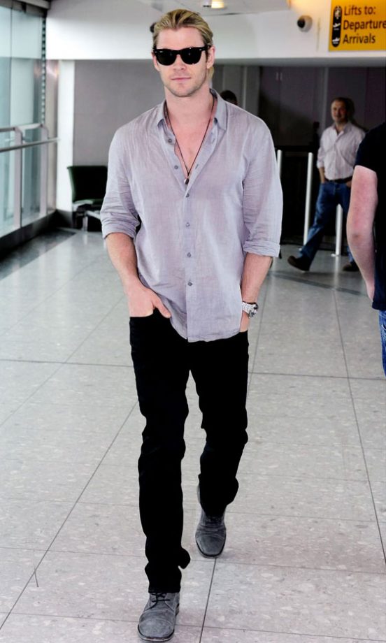 Chris Hemsworth As Christian Grey