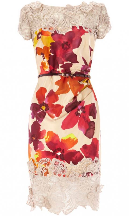 Coast Floral Lace Dress, £220