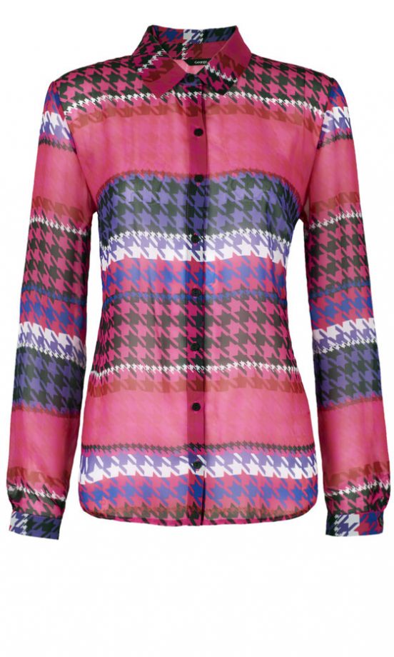 George AW12 Dogtooth Print Blouse, £12