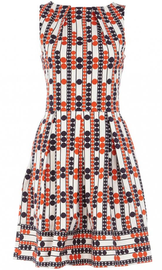 Dorothy Perkins Circle Print Dress, £48