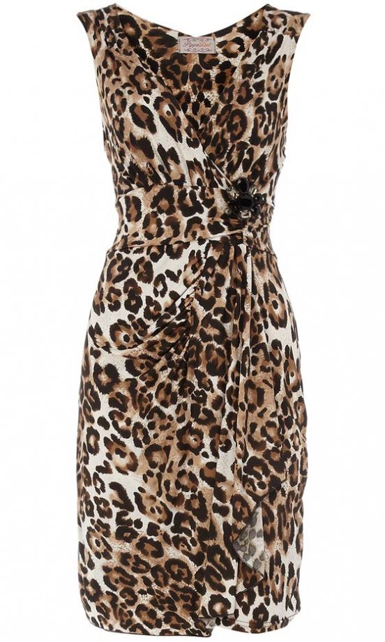 Dorothy Perkins Leopard Print Wrap Dress, £38
