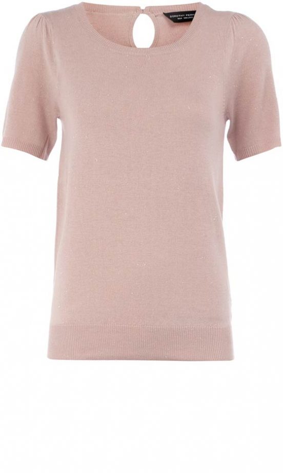 Dorothy Perkins Pink Lurex Jumper, £22