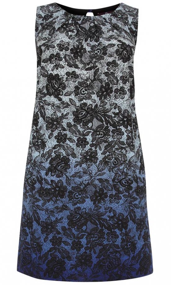 Evans Lace Print Dress, £39.50