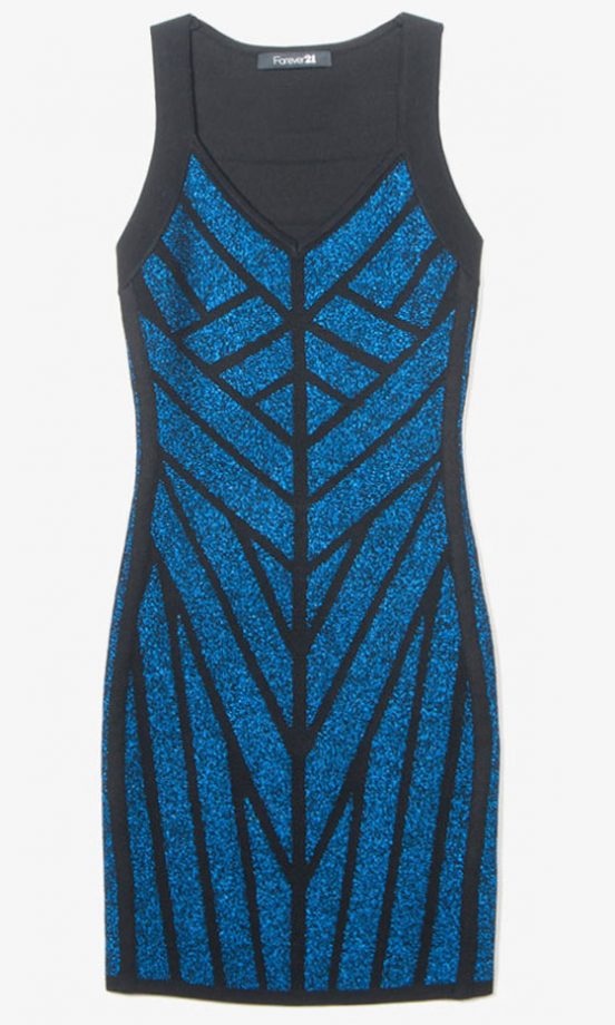 Forever 21 AW12 Panelled Bodycon Dress, £19.75