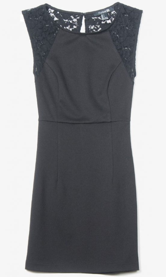 Forever 21 AW12 Black Bodycon Dress, £19.75