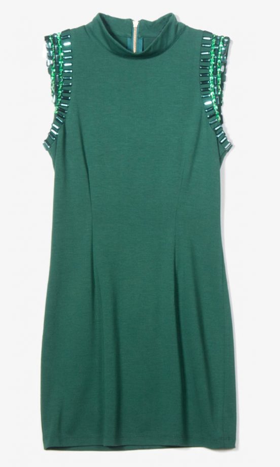 Forever 21 AW12 Green Embellished Dress, £22.75