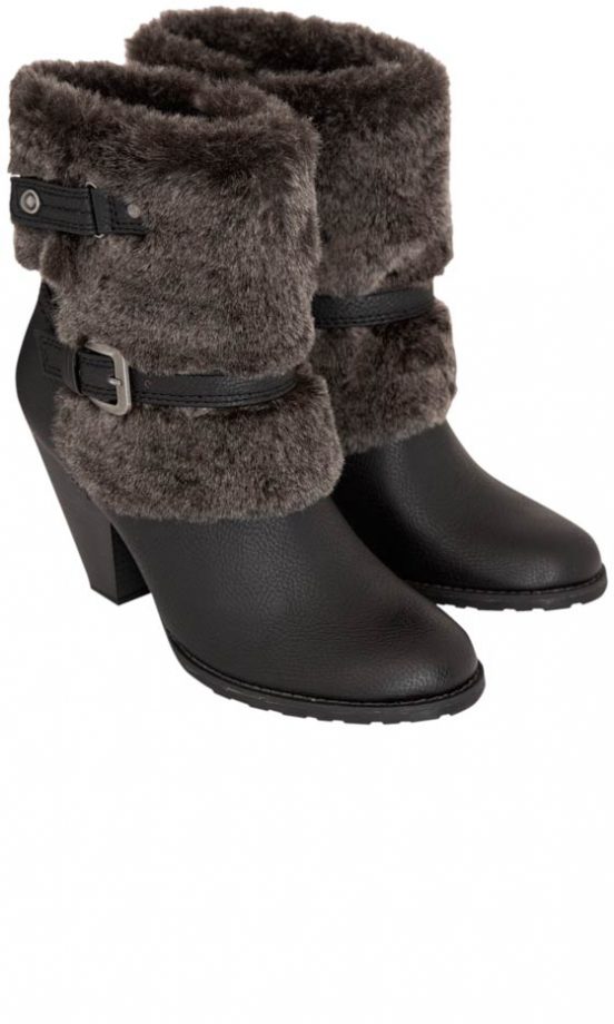 TU At Sainsbury's AW12 Faux Fur Ankle Boots, £25